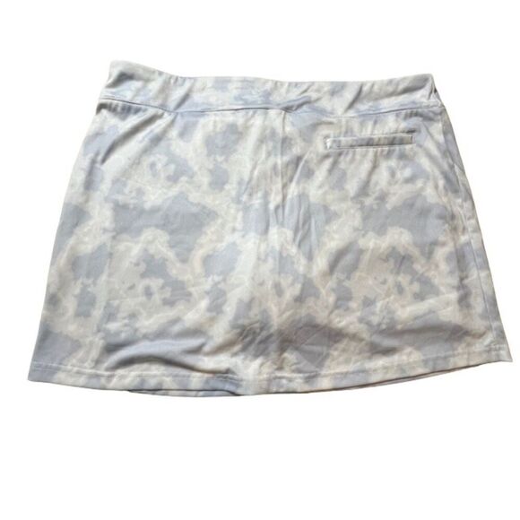 Pebble Beach Women's Skort Dry-Luxe Performance Blue White Clouds Large - Picture 5 of 7